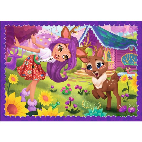 Puzzle Trefl 4w1 Enchantimals - 4